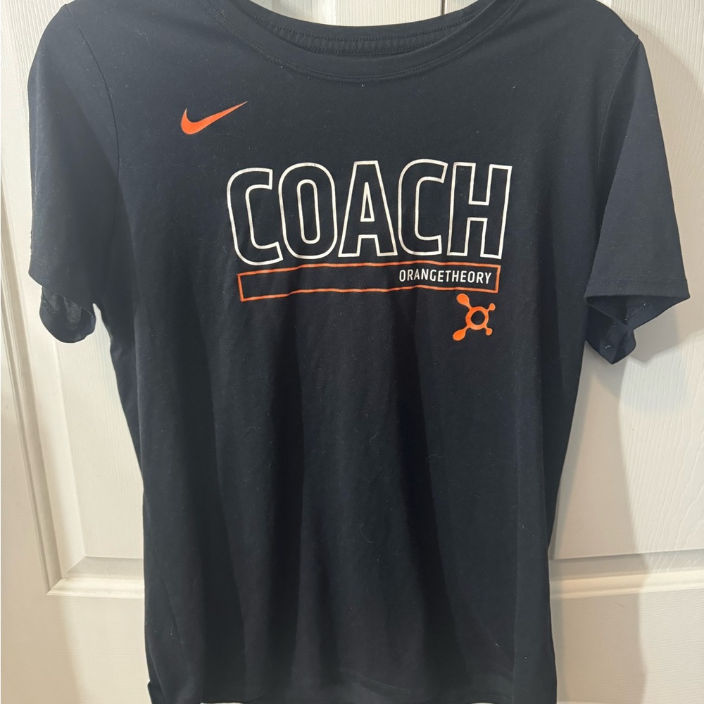 Orangetheory Coach Nike Dri-FIT Black Tee